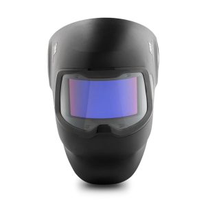 SPEEDGLAS WELDING HELMET G5-02 WITH CURVED WELDING FILTER HEADBAND CLEANING WIPE BAG 621120