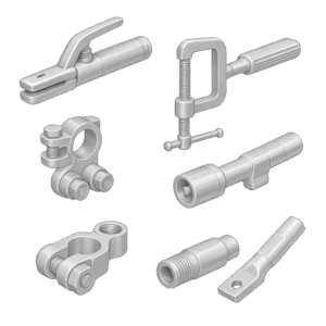 Elec Holders Clamps Cable Conn